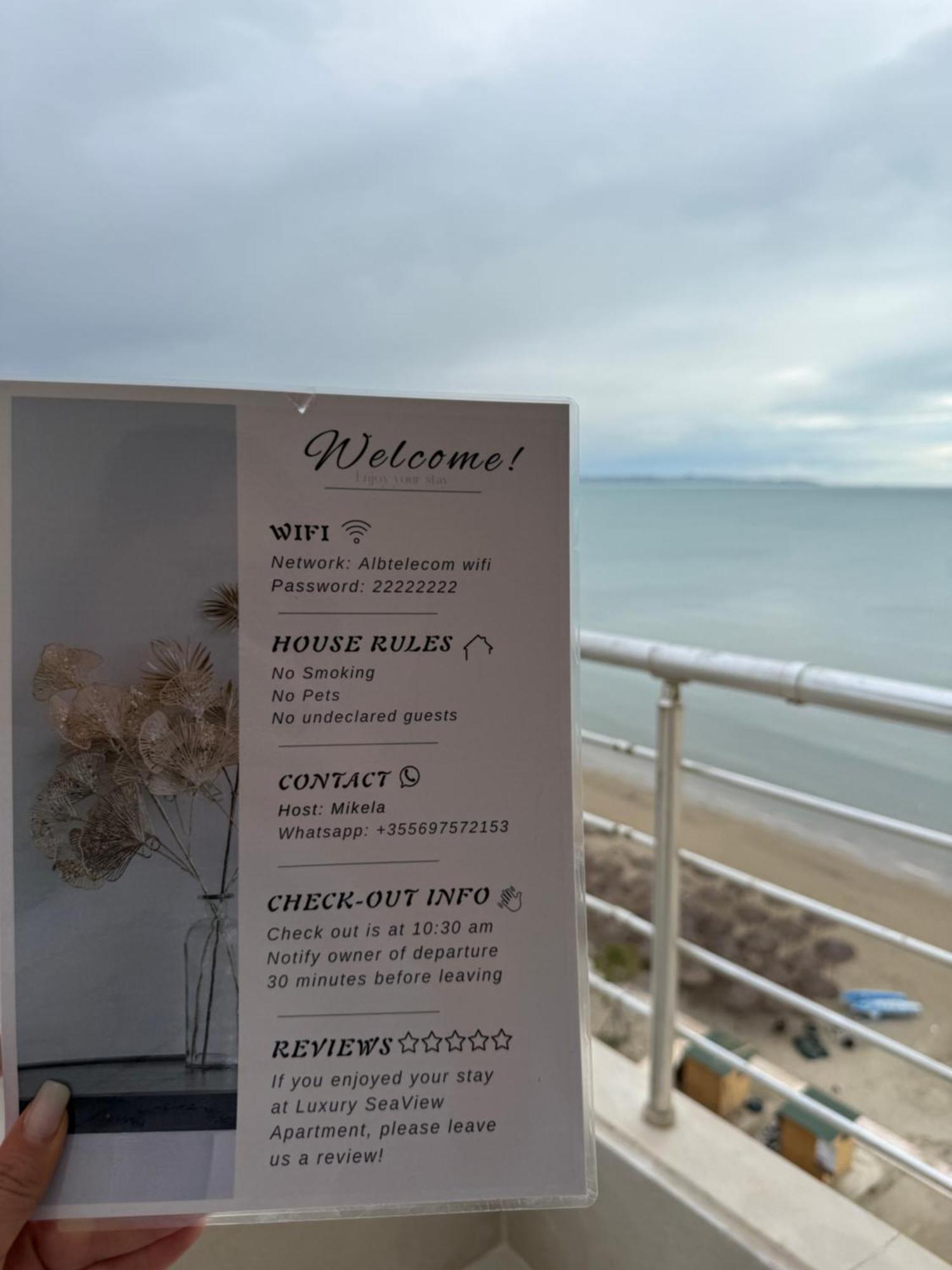 Luxuryseaview Apartment Durrës 外观 照片